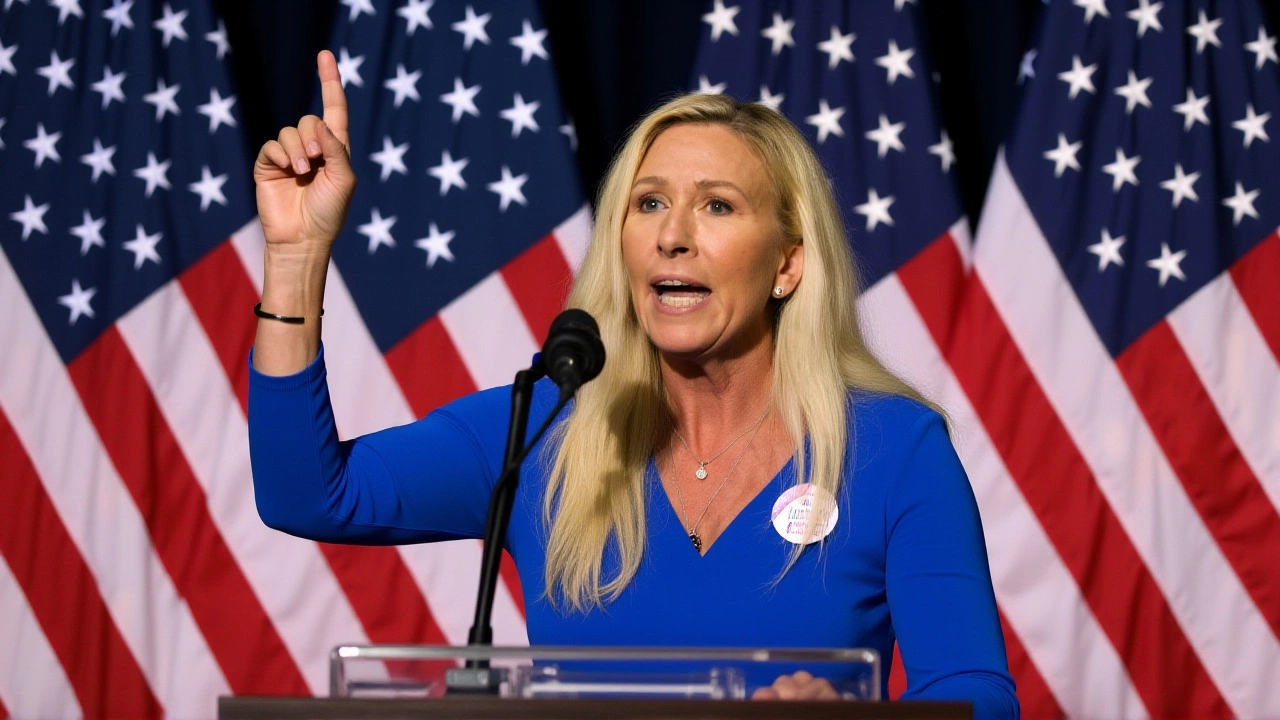 Трамп отозвал поддержку Марджори Тейлор-Грин, назвав её «разглагольствующей сумасшедшей»